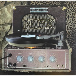 NOFX ‎– Single Album LP (damaged sleeve)